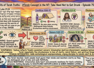 Bits of Torah Truths – #Torah Concept in the NT: Take Heed Not to Get Drunk – Episode 755