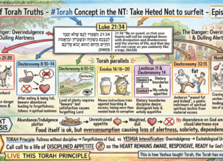 Bits of Torah Truths – #Torah Concept in the NT: Take Heed Not to surfeit – Episode 756