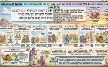 Bits of Torah Truths – #Torah Concept in the NT: Take Heed Not to Be Overcome With Cares – Episode 757