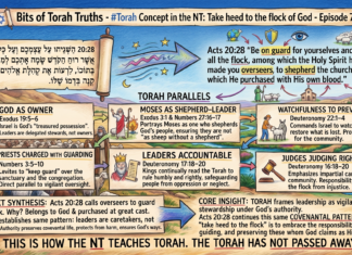 Bits of Torah Truths – #Torah Concept in the NT: Take heed to the flock of God – Episode 759