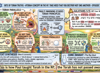 Bits of Torah Truths – #Torah Concept in the NT: Take Heed That you destroy not one another – Episode 763