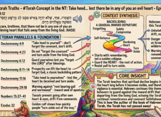 Bits of Torah Truths – #Torah Concept in the NT: Take heed… lest there be in any of you an evil heart – Episode 765