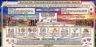 Bits of Torah Truths – #Torah Concept in the NT: God alone must be worshiped – Episode 766