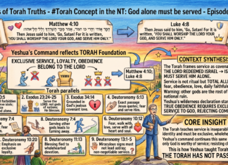 Bits of Torah Truths – #Torah Concept in the NT: God alone must be served – Episode 767