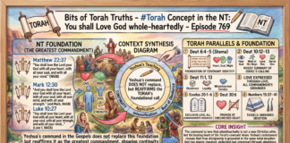 Bits of Torah Truths – #Torah Concept in the NT: You shall Love God whole-heartedly – Episode 769