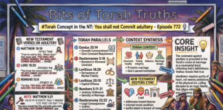 Bits of Torah Truths – #Torah Concept in the NT: You shall not Commit adultery – Episode 772