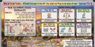 Bits of Torah Truths – #Torah Concept in the NT: You shall not Pray to be seen of men – Episode 773