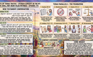 Bits of Torah Truths – #Torah Concept in the NT: You shall not Bear false witness – Episode 775