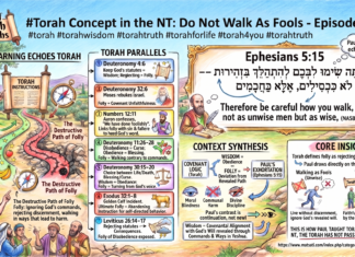 Bits of Torah Truths – #Torah Concept in the NT: Do Not Walk As Fools – Episode 779