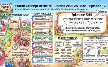 Bits of Torah Truths – #Torah Concept in the NT: Do Not Walk As Fools – Episode 779