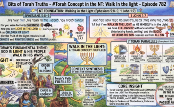 Bits of Torah Truths – #Torah Concept in the NT: Walk In the light – Episode 782