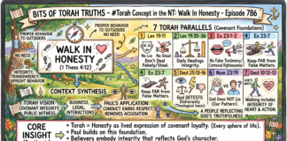Bits of Torah Truths – #Torah Concept in the NT: Walk In Honesty – Episode 786