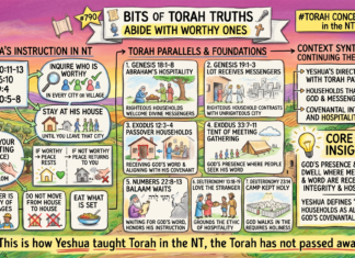 Bits of Torah Truths – #Torah Concept in the NT: Abide with worthy ones – Episode 790