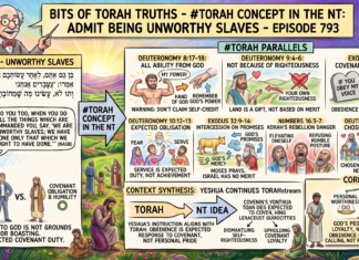 Bits of Torah Truths – #Torah Concept in the NT: Admit being unworthy slaves – Episode 793