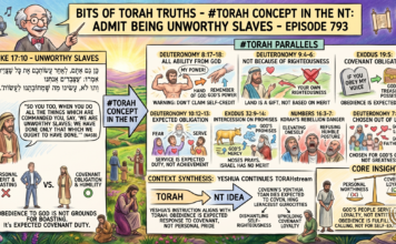 Bits of Torah Truths – #Torah Concept in the NT: Admit being unworthy slaves – Episode 793