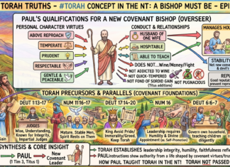 Bits of Torah Truths – #Torah Concept in the NT: A bishop must be Torah Obedient – Episode 788