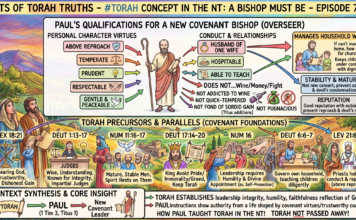 Bits of Torah Truths – #Torah Concept in the NT: A bishop must be Torah Obedient – Episode 788