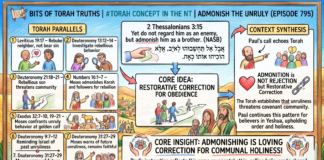 Bits of Torah Truths – #Torah Concept in the NT: Admonish the unruly – Episode 795