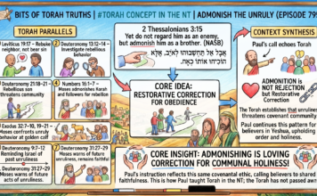 Bits of Torah Truths – #Torah Concept in the NT: Admonish the unruly – Episode 795