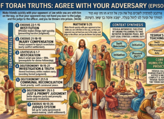 Bits of Torah Truths – #Torah Concept in the NT: Agree with your adversary – Episode 796