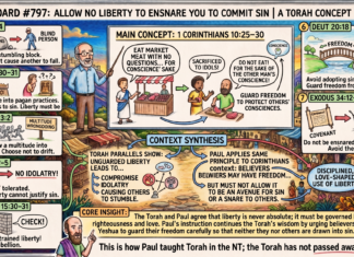 Bits of Torah Truths – #Torah Concept in the NT: Allow no liberty to ensnare you to commit sin – Episode 797