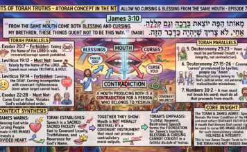 Bits of Torah Truths – #Torah Concept in the NT: Allow no cursing and blessing from the same mouth – Episode 799