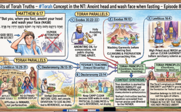 Bits of Torah Truths – #Torah Concept in the NT: Anoint head and wash face when fasting – Episode 800