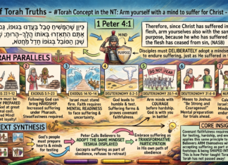 Bits of Torah Truths – #Torah Concept in the NT: Arm yourself with a mind to suffer for Christ – Episode 801