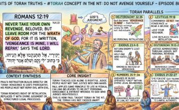 Bits of Torah Truths – #Torah Concept in the NT: Do Not Avenge Yourself – Episode 802