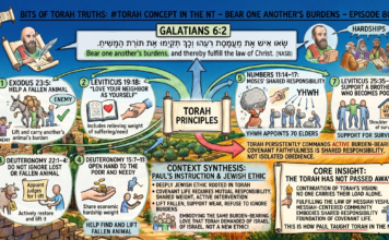 Bits of Torah Truths – #Torah Concept in the NT: Bear one another’s burdens – Episode 804