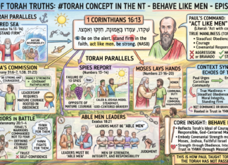 Bits of Torah Truths – #Torah Concept in the NT: Behave like men – Episode 805