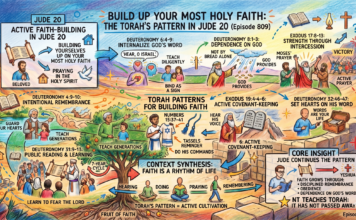 Bits of Torah Truths – #Torah Concept in the NT: Build up your faith – Episode 809