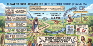 Bits of Torah Truths – #Torah Concept in the NT: Cleave to Good – Episode 814