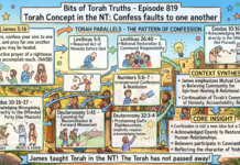 Bits of Torah Truths – #Torah Concept in the NT: Confess faults to one another – Episode 819
