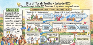 Bits of Torah Truths – #Torah Concept in the NT: Consider it joy when tempted – Episode 820