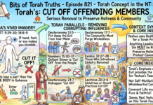 Bits of Torah Truths – #Torah Concept in the NT: Cut off offending members – Episode 821