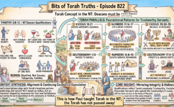 Bits of Torah Truths – #Torah Concept in the NT: Deacons must be – Episode 822