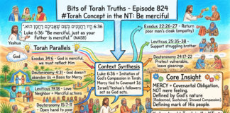 Bits of Torah Truths – #Torah Concept in the NT: Be merciful – Episode 824