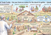 Bits of Torah Truths – #Torah Concept in the NT: Use your home as a place for the church to gather – Episode 825