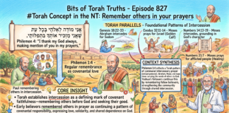 Bits of Torah Truths – #Torah Concept in the NT: Remember others in your prayers – Episode 827