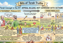 Bits of Torah Truths – #Torah Concept in the NT: Appeal to others in love, not using authority to command them – Episode 829