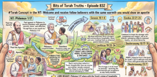 Bits of Torah Truths – #Torah Concept in the NT: Welcome and receive believers with warmth – Episode 832