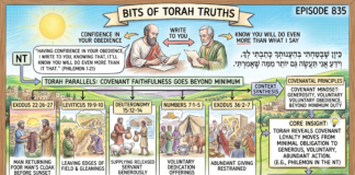 Bits of Torah Truths – #Torah Concept in the NT: Be ready to do even more than what is specifically asked of you – Episode 835
