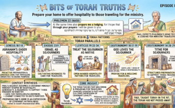 Bits of Torah Truths -#Torah Concept in the NT: Prepare your home to offer hospitality to those traveling for the ministry- Episode 836