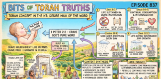 Bits of Torah Truths – #Torah Concept in the NT: Desire milk of the Word- Episode 837