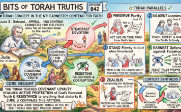 Bits of Torah Truths -#Torah Concept in the NT: Earnestly contend for faith- Episode 842