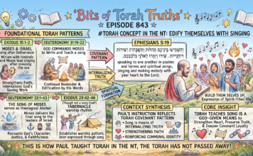 Bits of Torah Truths -#Torah Concept in the NT: Edify selves with singing- Episode 843