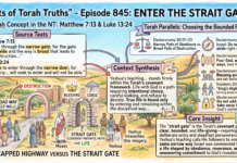 Bits of Torah Truths – #Torah Concept in the NT: Enter the straight gate – Episode 845