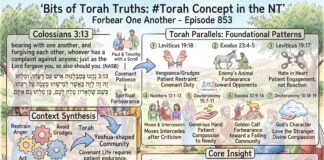 Bits of Torah Truths – #Torah Concept in the NT: Forbear one another – Episode 853