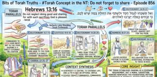 Bits of Torah Truths – #Torah Concept in the NT: Do not forget to share – Episode 856
